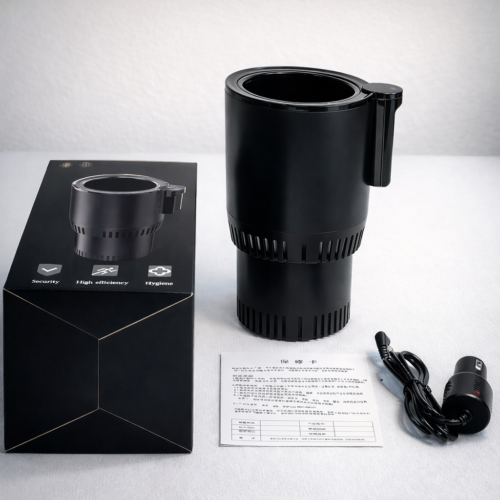 Car Cooling and Heating Cup 12V Auto Temperature Control for Beverage Bottles