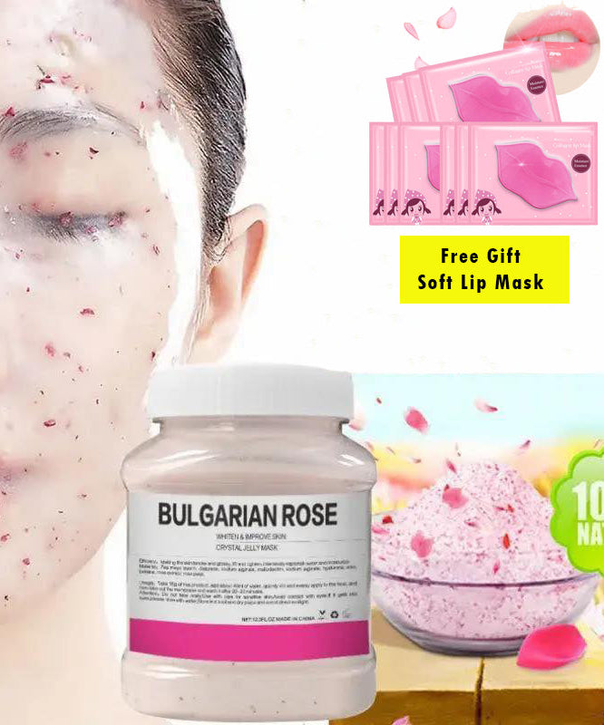 Jelly Mask For Facials Jelly Face Mask Powder With Lip Mask Free Gift
